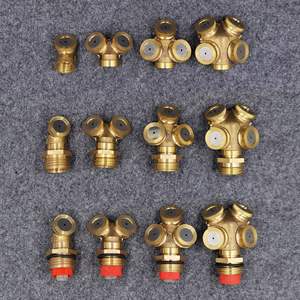 Pulverizador Agrícola de Cobre, Máquina de Pulverización de Agua y Pesticidas Ajustable con Múltiples Orificios, Boquilla Atomizadora para Riego y Polvo - Product Image 2