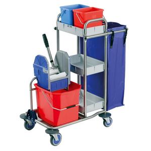 Carrello Super Pulizia Completo 575 25 70 L di Capacità per Uso Domestico - Product Image 1