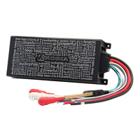 Amplificateur marin 4 canaux à double couche PCB classe D, 120W RMS, compact, haute puissance, micro amplificateur multicanal