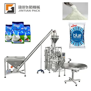 ماكينة تعبئة مسحوق الحليب, عالية السرعة متعددة الوظائف 200 جرام 500 جرام 1 كجم 3 كجم جرام التلقائي الحليب الذرة الدقيق مسحوق آلة التعبئة خط الانتاج