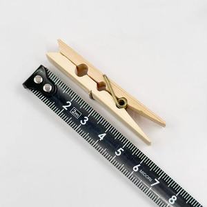 Pinces à linge multifonctionnelles en bambou, lot de 10, articles ménagers, provenant des magasins Yiwu à un et deux yuans. - Product Image 2