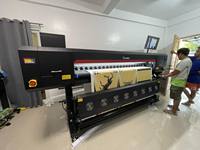 Nouvelle machine d'impression numérique sur tissu 2023 pour imprimante textile par sublimation, imprimante par sublimation de 1,9 m avec 4 têtes pour tissu textile