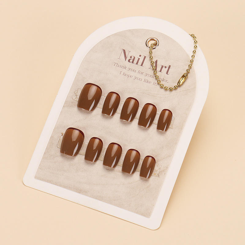 เล็บทำมือ1672กล่องขนาด10ชิ้น