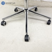 Chaise de bureau exécutive contemporaine réglable professionnelle Ergonomique Pivotant à 360° Réglage de la hauteur pour les réunions Utilisation en atelier
