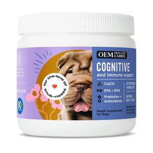 Suplementos para el cuidado de la salud de mascotas, suplementos vitamínicos, antioxidantes, tabletas masticables CoQ10 EPA DHA, coenzima de ácido eicosapentaenoico - Product Image 1