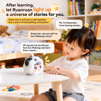 Mainan Boneka Interaktif Pintar Q&A Ensiklopedia Baru Isi Kapas PP Ukuran 11-30CM Robot Teman Emosional Unisex untuk Anak-anak