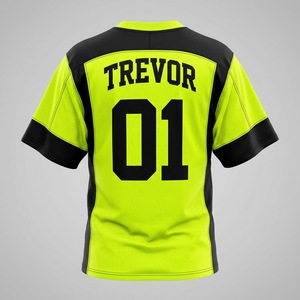 Jersey de Lacrosse Azul Personalizado para Adultos Unisex, Impresión por Transferencia de Calor, Venta al Por Mayor, Alta Calidad, Tela de Malla 100% Poliéster - Product Image 4