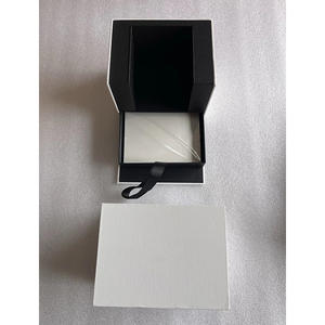 Estuche de Lujo Negro para Relojes, Directo de Fábrica, Portátil para Viajes, con Logotipo Personalizado, Estuche de Alta Calidad para Relojes de Marca - Product Image 3