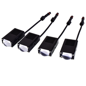 Vcan New 12-80V kép màu LED lái xe ánh sáng nhôm laser mini tại chỗ xe máy ánh sáng tự động hệ thống chiếu sáng - Product Image 5