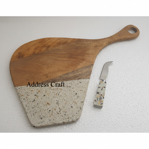 Ensemble de fromages en acier inoxydable plaqué cuivre durable Planche à fromage personnalisée et outil de coupe Ensemble de couverts SS au meilleur prix - Product Image 1