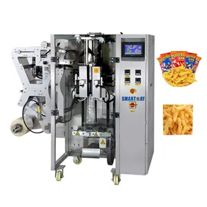 Multi-Funtional Popcorn Stikstof Kurkure Chips Verpakkingsmachine Automatische Vffs Gepofte Voedselverpakkingsmachine