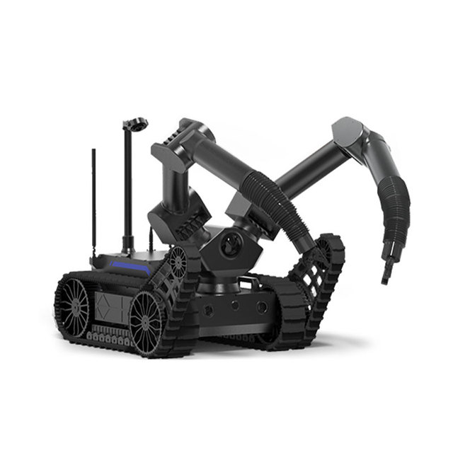KT100 Indoor Outdoor Remotely Control Autonomous Robot Intelligent Security Inspection Patrol Robot