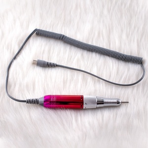 [Para Clientes Antiguos] Pieza de mano eléctrica de repuesto de 35000 RPM con mango de 3 pines, tipo pluma de taladro, para pedicura y herramientas de nail art - Product Image 4