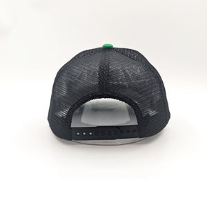 Gorra Trucker Richardson 112 de Malla con Parche de Cuero Bordado Personalizado, Estilo Y2K, Lisa, con Cierre Ajustable, para Deportes y Playa - Product Image 3