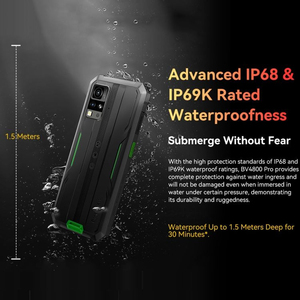 Blackview BV4800 Pro Berserk หน้าจอ 6.56 นิ้ว 4GB+128GB 4G Android 14 Unisoc T606 Octa Core โทรศัพท์มือถือที่ทนทาน มาตรฐาน IP68/IP69K - Product Image 5