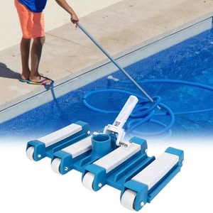 Cabezal de Aspiradora Flexible para Piscinas, Limpiador <span class=keywords><strong>Manual</strong></span> <span class=keywords><strong>con</strong></span> Cerdas Resistentes a la Corrosión para Piscinas Enterradas y Elevadas - Product Image 5