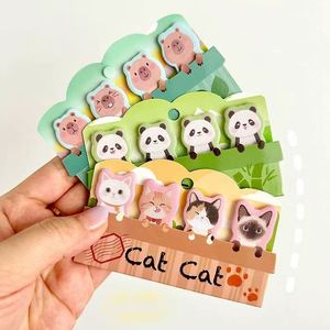 Cute Pet Thumb Cartoon High-Value Memo Pad Must-Have Back-to-School Season Learning Reward Classification <b>Labels</b> - Product Image 6