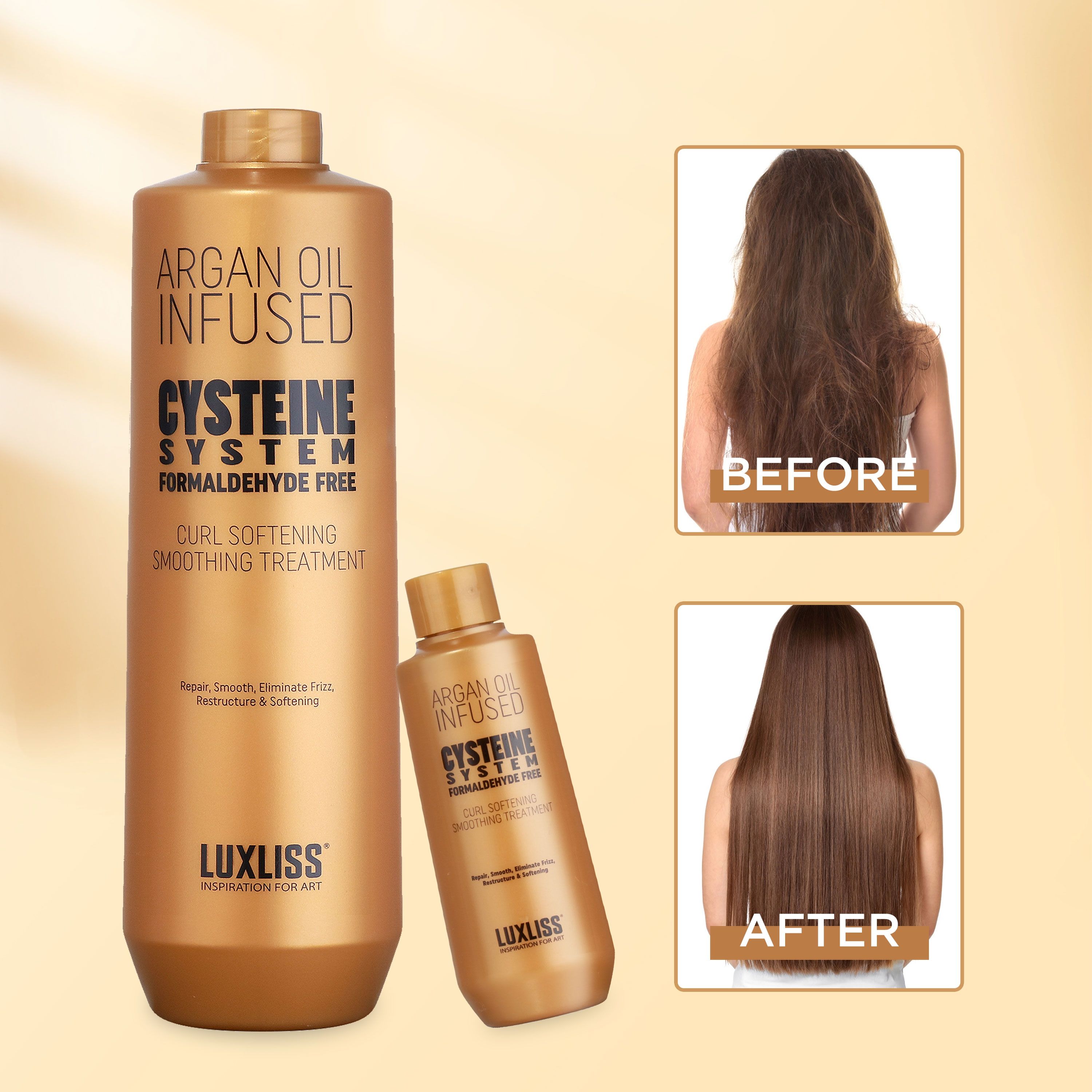 Russian Hair Straightening Treatment Keratin Repair Cream