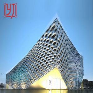 Estructuras de Superficie de Tela Tensada de PVDF para Toldos, Revestimiento Arquitectónico de Fachadas - Product Image 2