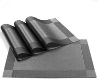 Napperons en PVC à la mode, tapis de Table à manger, décoration de Table, accessoires, prix