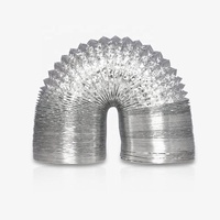Système d'évacuation des fumées pour restaurant coréen de barbecue, tube flexible en aluminium pour la ventilation