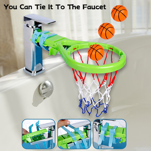Venta caliente bebé baño juguete baño juguetes <span class=keywords><strong>bañera</strong></span> ventosa tiro <span class=keywords><strong>aro</strong></span> de baloncesto con 3 bolas - Product Image 4