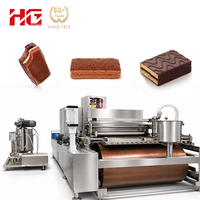Ligne de production de rouleaux en acier inoxydable HG 500 kg/h, four à sole automatique, stérilisateur alimentaire, laminoir à pâte, mélangeur de farine