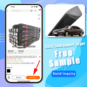 Film <span class=keywords><strong>de</strong></span> teinte en céramique Papel Nano Ceramic Solar Sun Roof Flim Car Window Tint Films <span class=keywords><strong>de</strong></span> voiture - Product Image 2