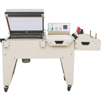 Machine d'emballage automatique 2 en 1 pour film rétractable en plastique thermique - Machine d'emballage par scellage rétractable pour un emballage efficace