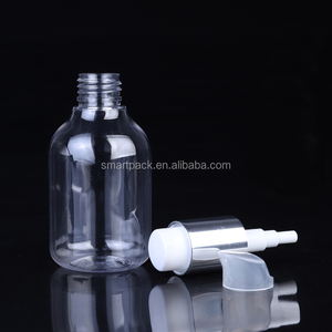 Hot Sale Hair Serum Bottle Plastic 150ml 5oz <strong>Baby</strong> <strong>Lotion</strong> Skin Care Serum Cosmetic Round Bottom Bottle - Product Image 1