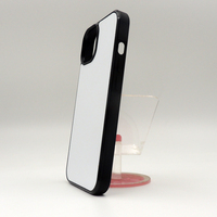 Ventes d'usine caoutchouc souple 2D blanc Sublimation étui de téléphone portable pour iphone 14 Serie, couverture de téléphone d'impression bricolage avec tôle