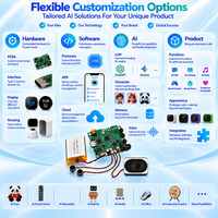 Module de jouet compagnon IA AISK, réveil vocal, service IA cloud intelligent pour questions et réponses, support de fabrication OEM pour robots IA / jouets IA Plus