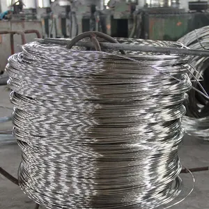 Din 17223/1 14x17h2 dây thép không gỉ cho springs1mm dày thép không gỉ linh hoạt wire1mm 2mm 3mm 5mm xây dựng 1 tấn