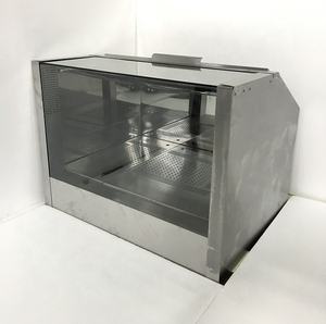 Calentador de palomitas de maíz con pantalla de calor Bandeja extraíble para migas 2/3 compartimentos Capacidad de 300L para uso comercial - Product Image 3