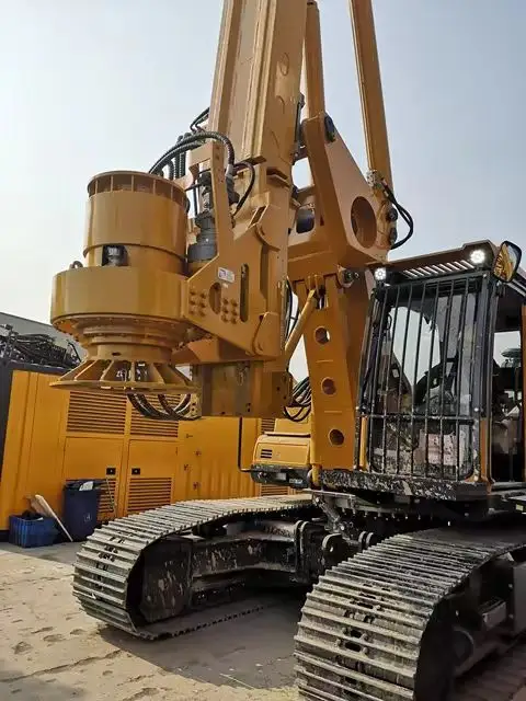 China Construction machinery hydraulic crawler pile driver mining drilling rig attachment power head shock absorber