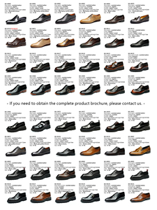 Robe d'affaires en cuir véritable faite à la main pour hommes Derby formel bout pointu brillant bord ouvert perlé Style britannique chaussures de mariage marié - Product Image 6