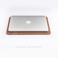 Housse en cuir pour ordinateur portable avec support pour Macbook compatible M4 2025-2018 Pro M2 2022 M1 2020-2016 Housse en faux cuir
