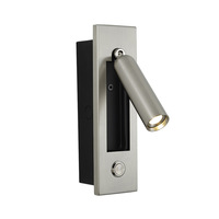 Foco de luz LED de fondo ajustable, 3W, 6W, 3000K, luces de lectura montadas en la pared