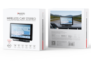 Yesido KM17 bt5.0 được xây dựng trong Microphone 7-inch 60Hz HD hiển thị di động âm thanh xe hơi và video chuyển hướng xe chơi - Product Image 6