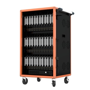 Moderne School 36 Slots Laptop Tablet Notebookkast Met Wielen Voor Veilig Opladen En Opbergen - Product Image 5