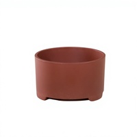 Pot de fleurs en résine moderne pour rebord de fenêtre, petit pot de paysage pour plantes succulentes et plantes à tronc ancien, design épuré