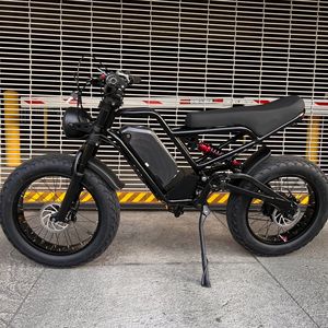 Bicicleta de montaña eléctrica de alta velocidad de 1500W, 55 KM/H, carga máxima de 150KG, 48V, 16,7 Ah, batería de litio, bicicleta eléctrica todoterreno de 7 velocidades - Product Image 4
