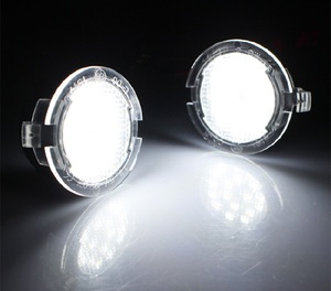 Nouveaux feux de courtoisie LED pour rétroviseurs latéraux pour F150 Blanc 12V 250 Lumens - Product Image 2