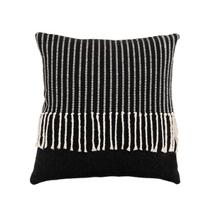 간단한 선으로 새로운 보헤미안 모로코 터프 트 보헤미안 던지기 베개 귀여운 보헤미안 소파 베개 소파 쿠션 커버 - Product Image 6