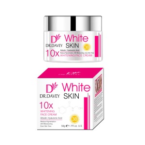 Crema Facial Blanqueadora DR.DAVEY <span class=keywords><strong>con</strong></span> Arbutina y Ácido Hialurónico, Elimina <span class=keywords><strong>Manchas</strong></span>, 50 Gramos - Product Image 1