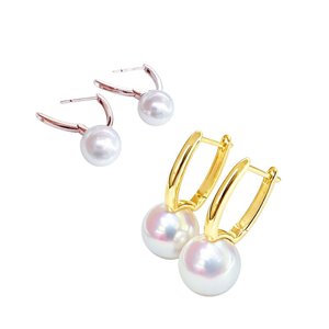 Base de arete floral de oro de 18 quilates, tallada románticamente y finamente pulida, con incrustaciones de mini diamantes brillantes para incrustación de perlas personalizada, hecha a mano. - Product Image 2