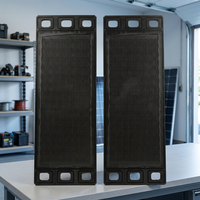 Plaque bipolaire en graphite personnalisable (BPP) pour électrolyseur à hydrogène, plaque d'électrolyse en graphite pour la production d'hydrogène, accessoires