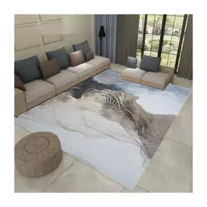 Lüks oturma odası için halılar halı büyük halı basit Modern yatak odası dekorasyon halı yer matı banyo paspasları ve kilim