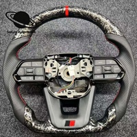 Volant de voiture en fibre de carbone adapté aux Lexus LC300, LX600, IS, LS, GS, RX, LX, GX450, GX460, IS250, IS300, IS350, NX, GX, RCF