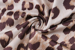 เดรสราตรีเปิดหลังเซ็กซี่ทรงโอเวอร์ไซส์สำหรับผู้หญิงชุดราตรีหรูหราพิมพ์ลายเสือดาว<span class=keywords><strong>เปิด</strong></span>หลัง - Product Image 6